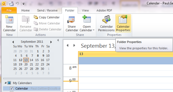 Giving Permissions To Share Calendar For Outlook Mac